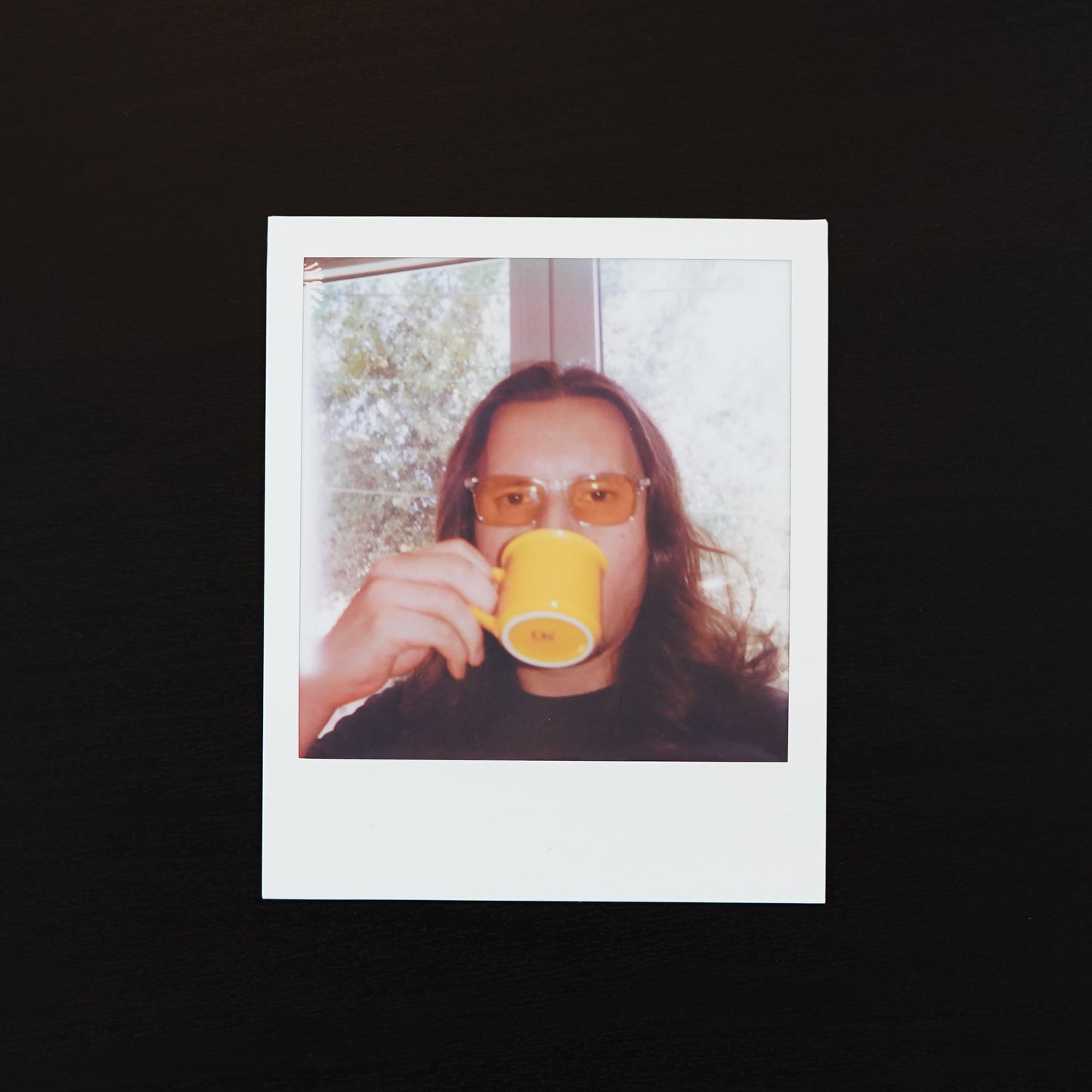 Exclusive signed Polaroid photo