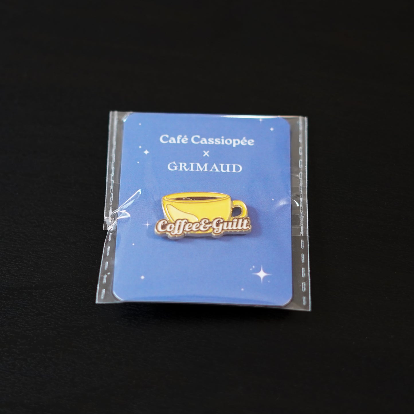Exclusive 'Coffee&Guilt' Pin