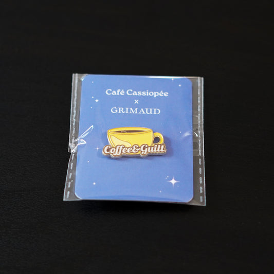 Exclusive 'Coffee&Guilt' Pin